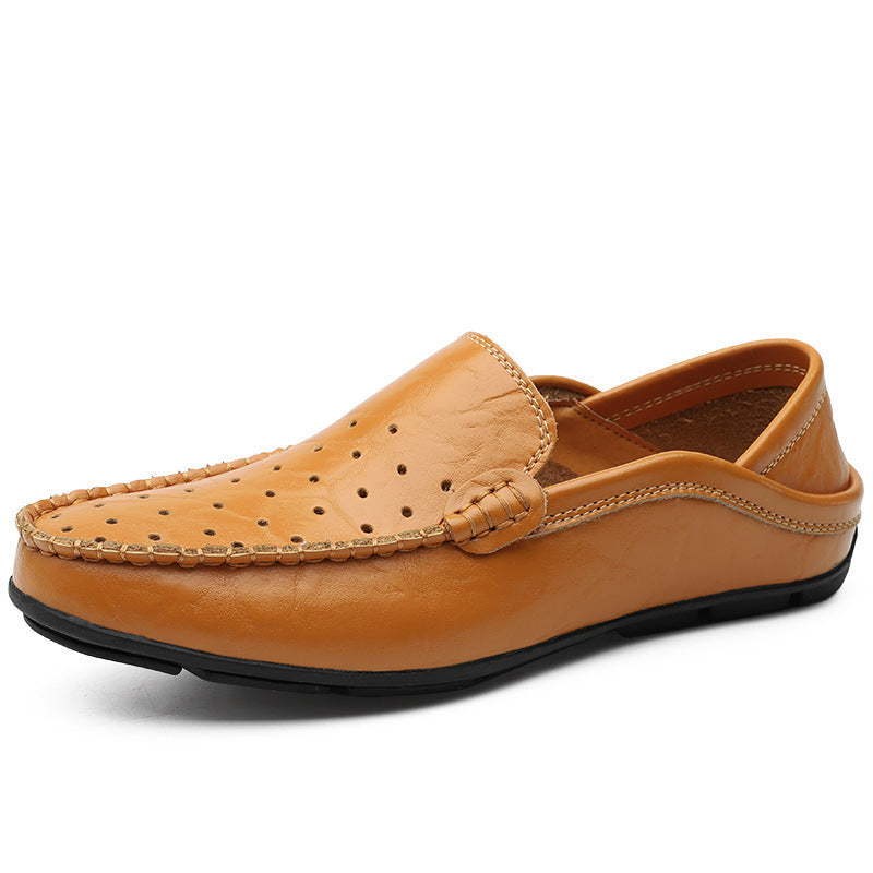 Zapatos casuales de conducción de verano de talla grande para hombre