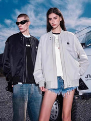 Double Zipper Crew Jacket