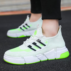 Men's Spring Large Size Breathable Sports Sneakers