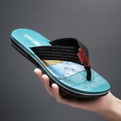 Sandalias de playa de estilo coreano de verano para hombre, modernas y al aire libre.