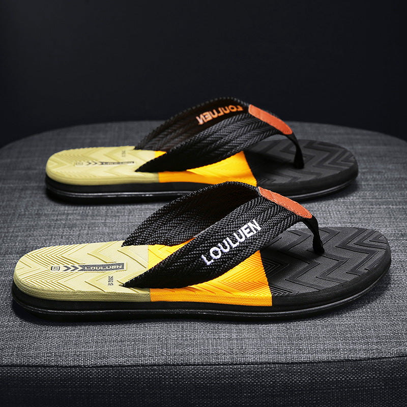 Klassische Herren Lu Outdoor Strand Flip-Flops Flip Flops