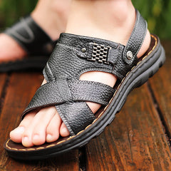 Herren-Outdoor-Dad-Strandsandalen mit doppeltem Verwendungszweck