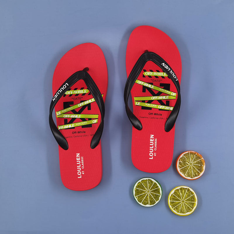 Men's Summer Outdoor Flip-flops Couple Beach Flip Flops