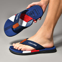 Chanclas de playa estilo coreano para exteriores para hombre