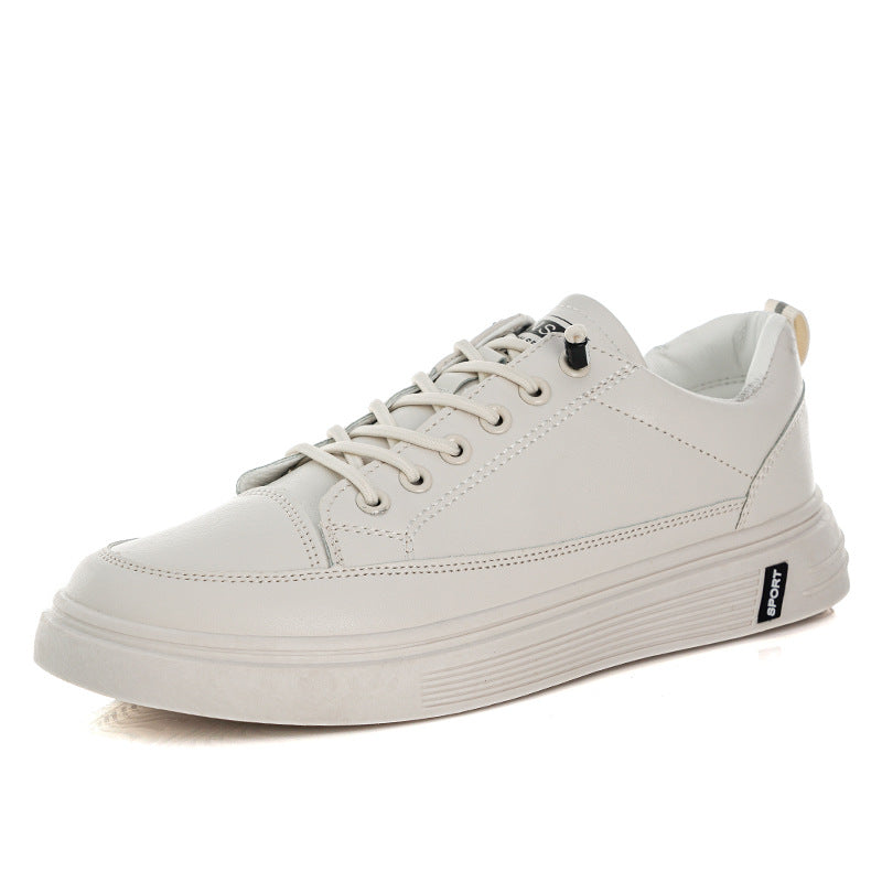 Men's Korean Everyday Joker White Sneakers