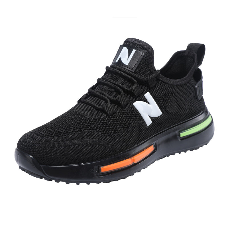 Men's Spring Jelly Bottom Trendy Sports Running Casual Shoes