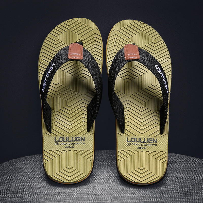 Sandalias de playa antideslizantes de estilo coreano para hombre