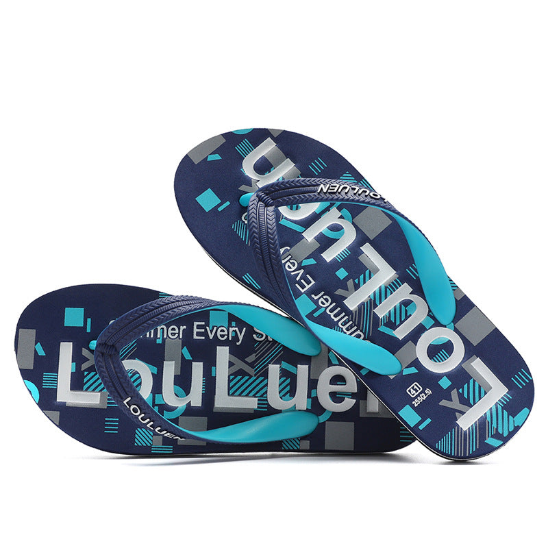 Elegante Herren Gummi Flip-Flops Outdoor Sommer Flip Flops