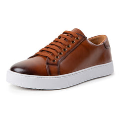 Men's Flow British Style Polished Soft Sneakers