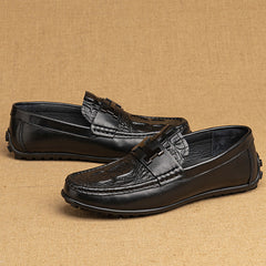 Innovative Herren-Frühlingspumps Driving British Loafers