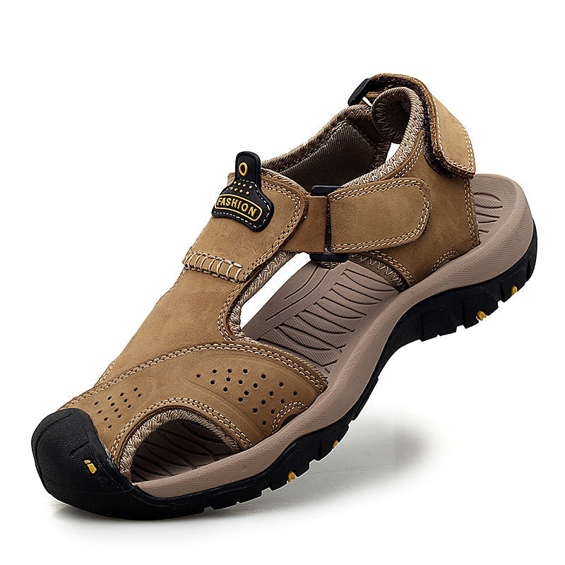 Charming Men's Two-way Breathable Genuine Beach Sandals