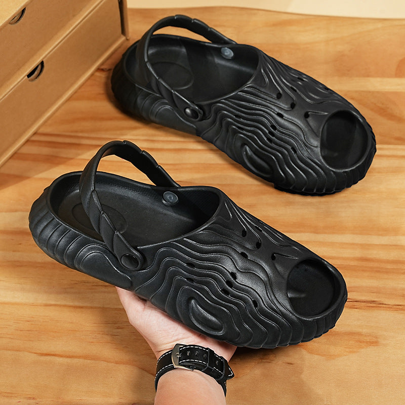 Men's Outdoor Stylish Driving Can Wear Large Size Sandals