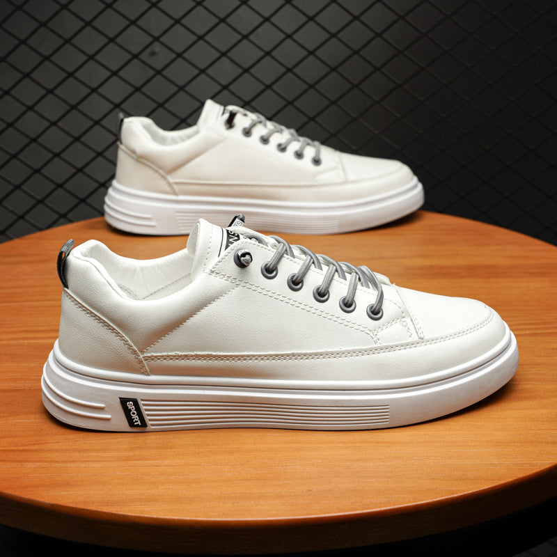 Men's Korean Everyday Joker White Sneakers