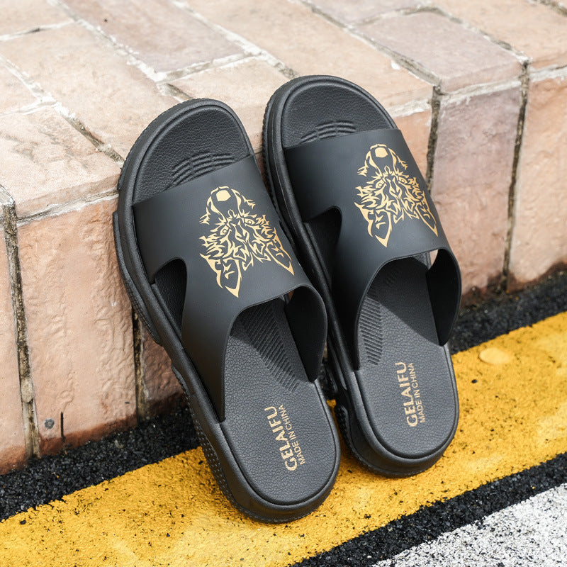 Unique Men's British Flat Outdoor Sandals