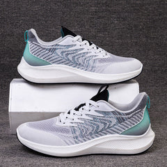 Classic Men's Flying Woven Travel Pumps Sneakers