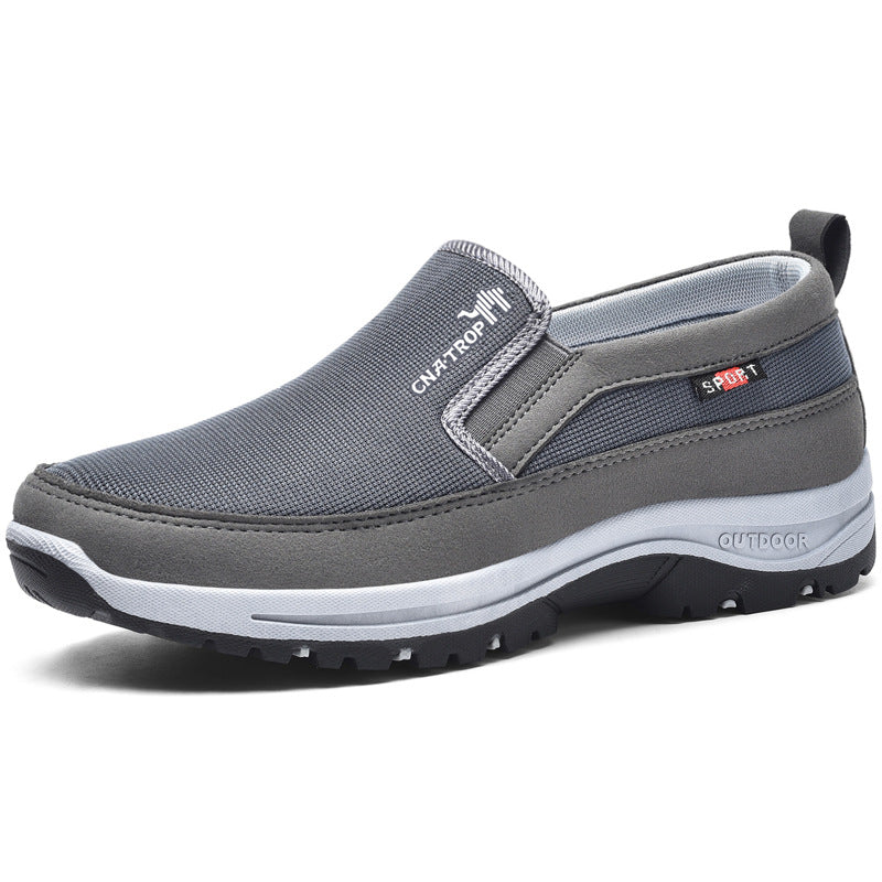 Atmungsaktive, bequeme Slip-on-Sport-Sneakers aus Mesh für Herren