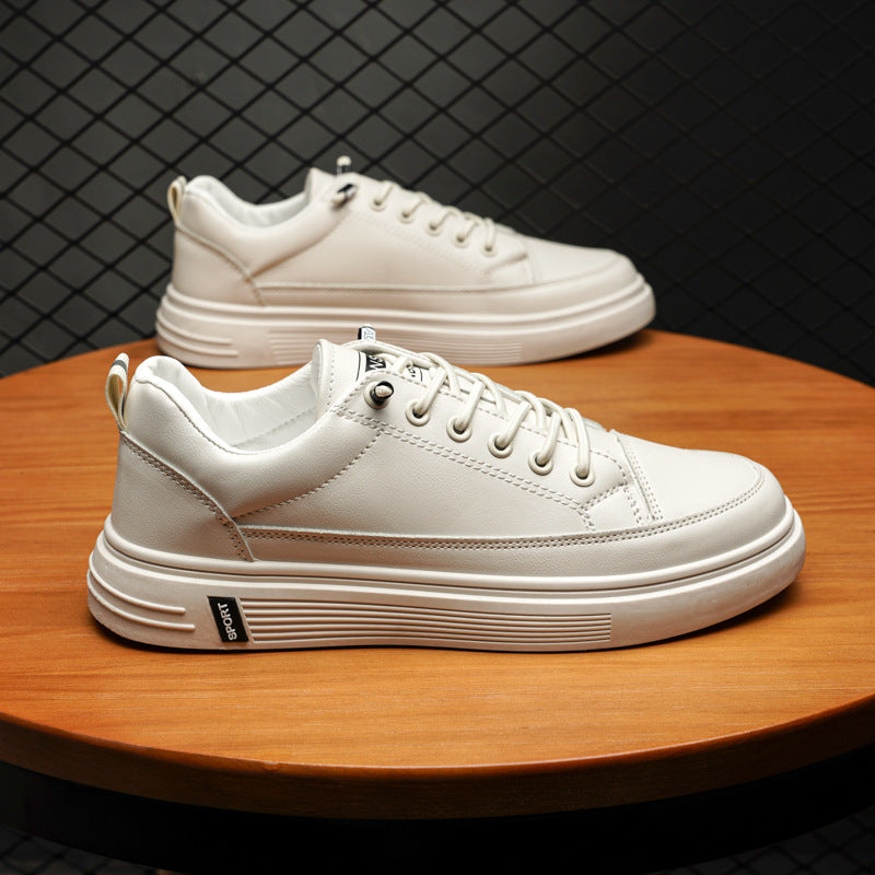 Men's Korean Everyday Joker White Sneakers