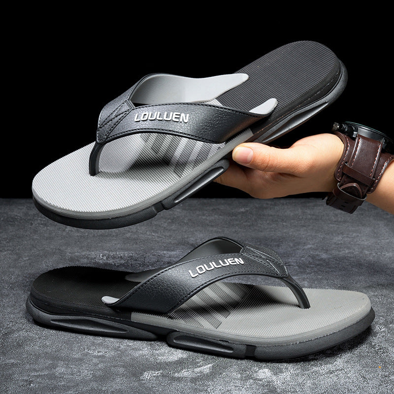 Men's Summer Rubber Trendy Outdoor Flip Flops