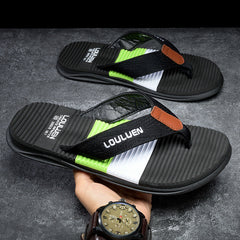 Pantuflas de playa de verano de goma para hombre