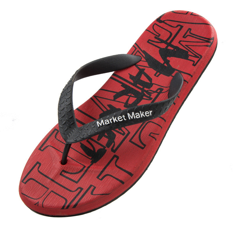 Durable Men's Outdoor Wear Summer Sports Flip Flops