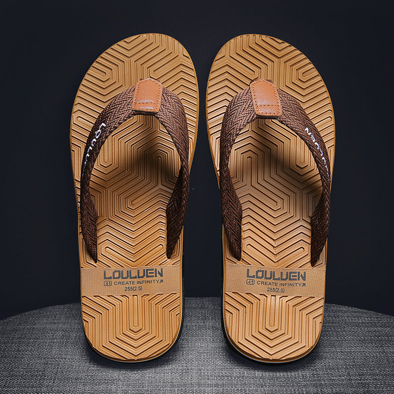 Sandalias de playa antideslizantes de estilo coreano para hombre