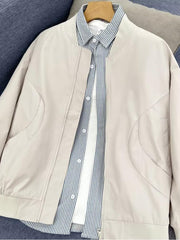 Stand-Up Collar Coat Jacket