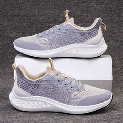 Classic Men's Flying Woven Travel Pumps Sneakers