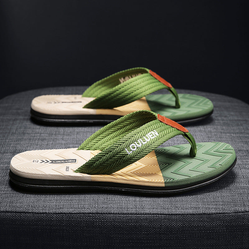 Klassische Herren Lu Outdoor Strand Flip-Flops Flip Flops