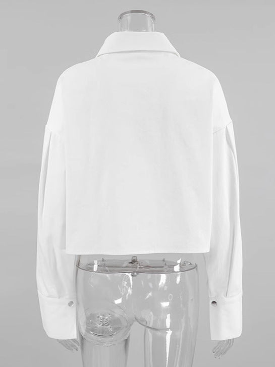 Loose Commuter Long-Sleeved Shirt