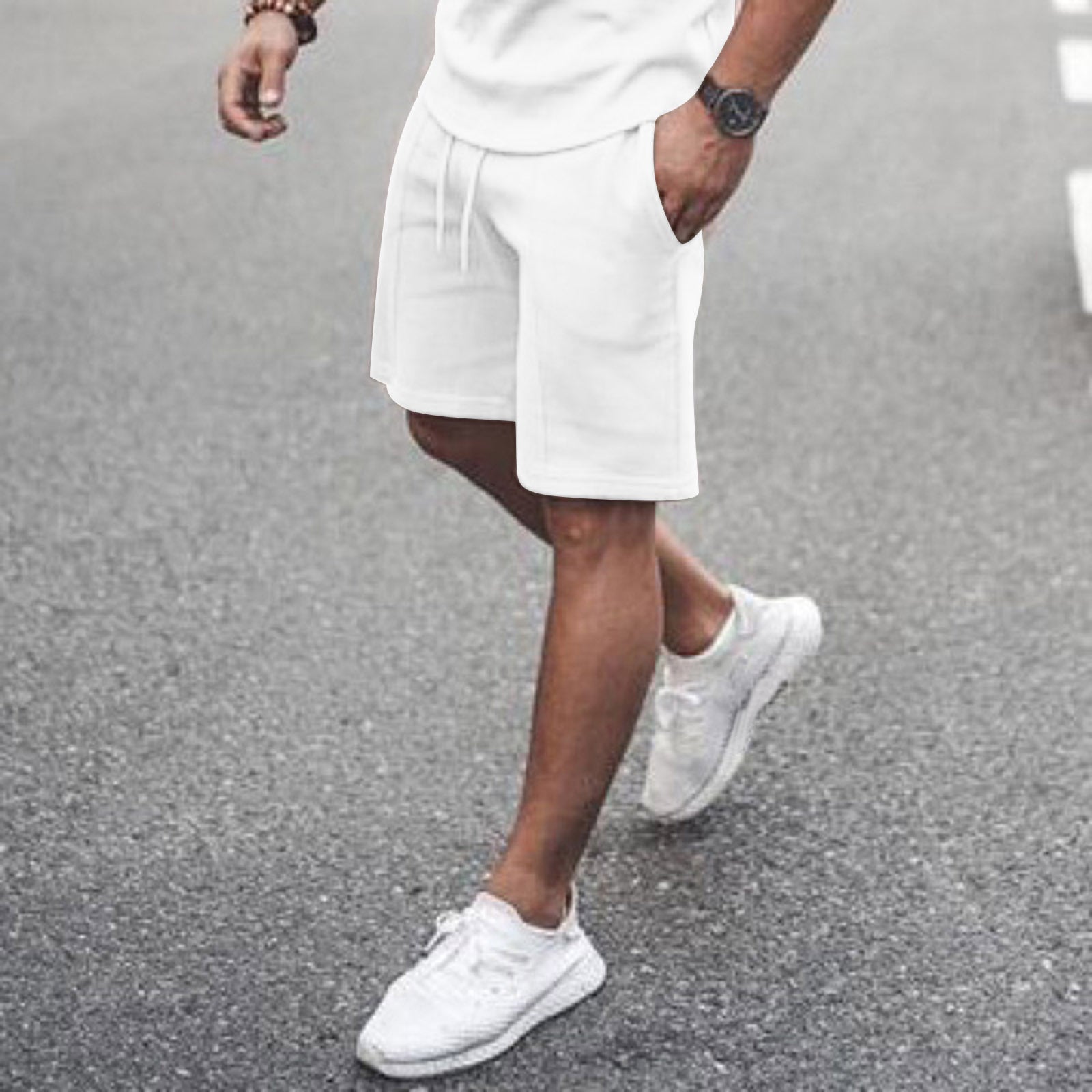Short-Sleeved Shorts Suit Sports Casual Suit