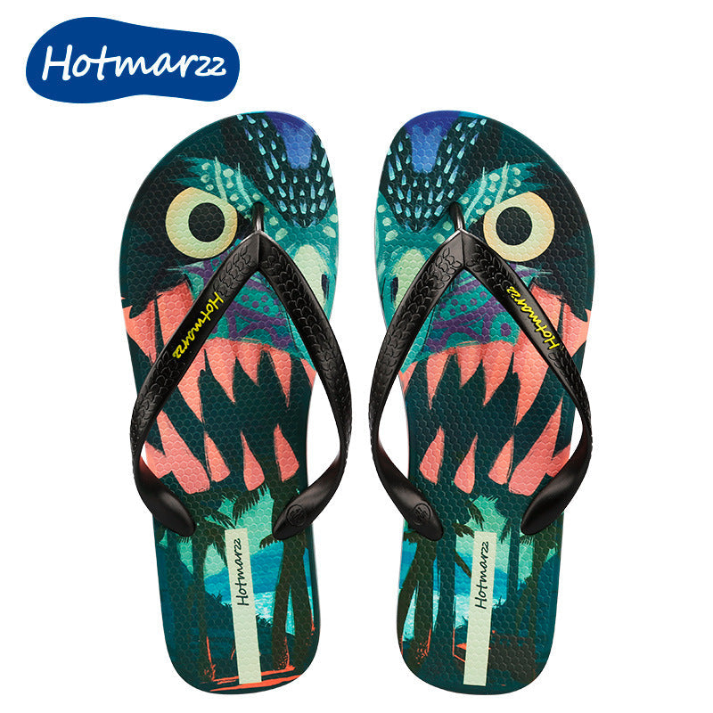 Chanclas atractivas de ocio para hombre, chanclas de playa y verano.