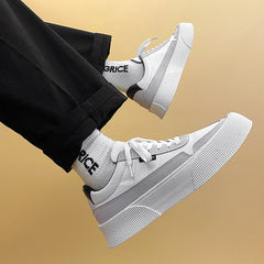 Men's Spring Street Shooting Niche White Sneakers