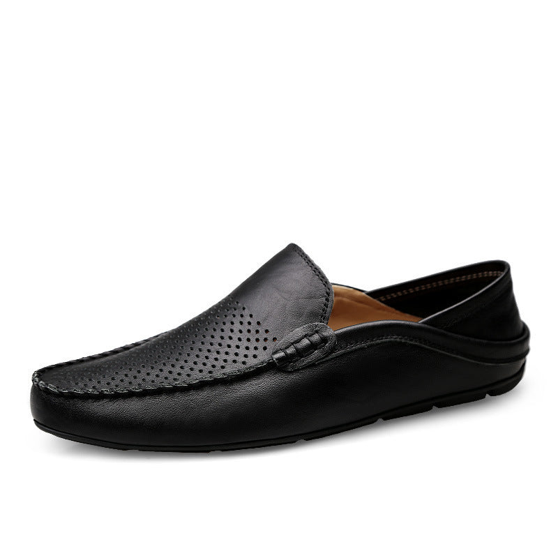 Zapatos casuales de conducción de verano de talla grande para hombre