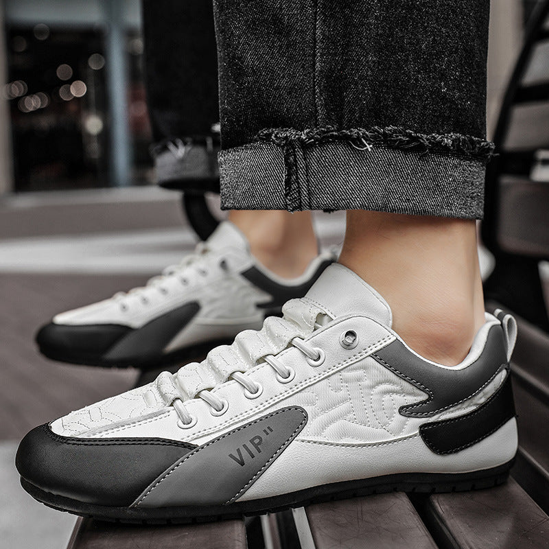 Mocasines cómodos y modernos de un solo pedal estilo coreano para hombre