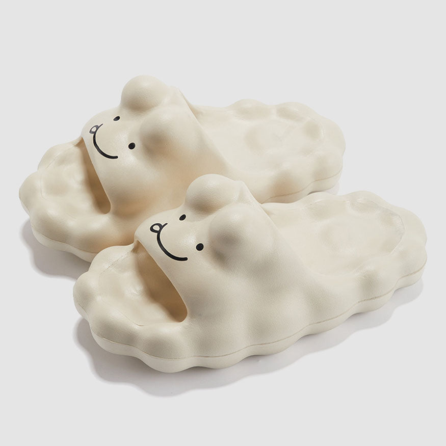 Lindas diapositivas con forma de nube