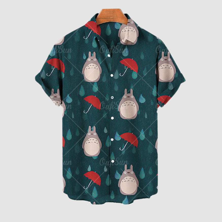 Camisa de verano con estampado de chinchilla