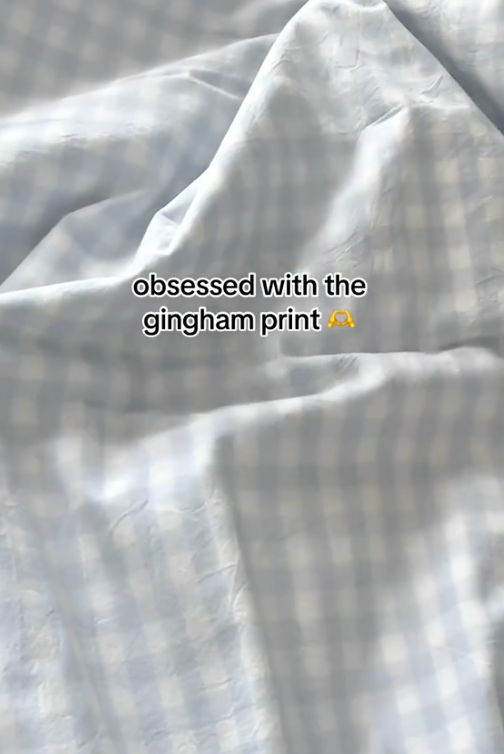 Mixed Gingham Striped Bedding Set - Pink