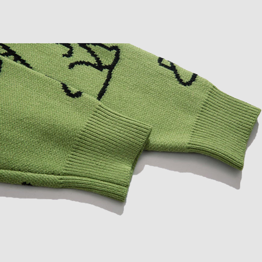 Dinosaur Knitted Sweater