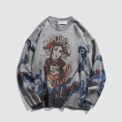 Bejing Opera Sweater