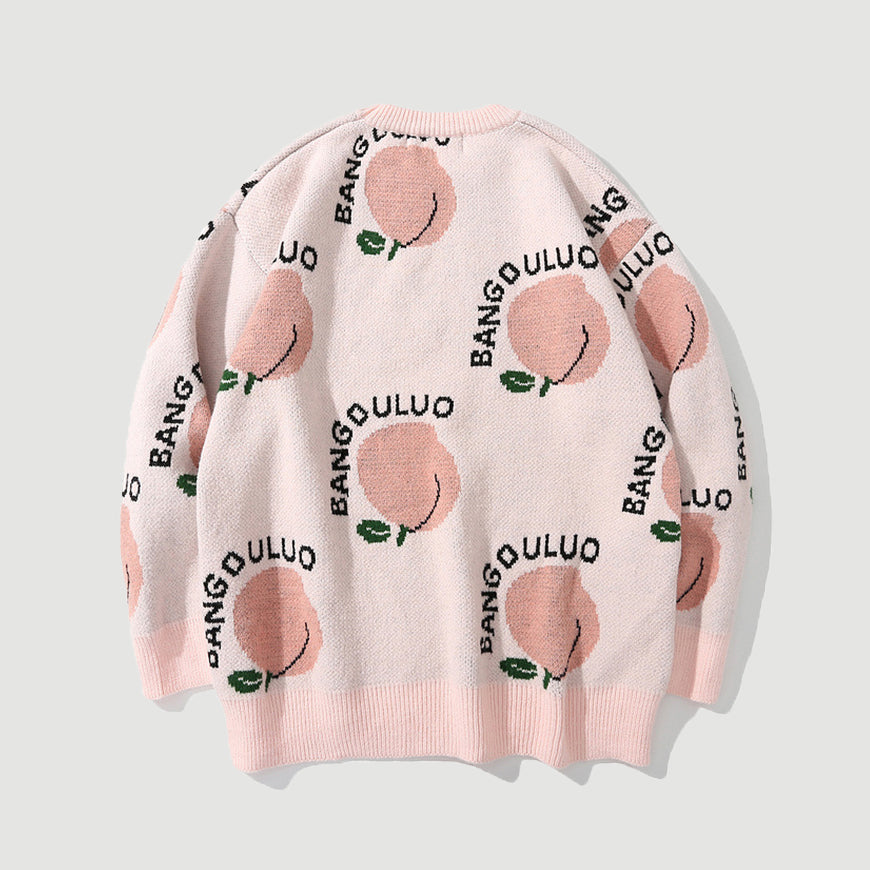 Pullover mit Frucht-Print