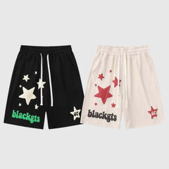 Pantalones cortos con estampado de estrellas