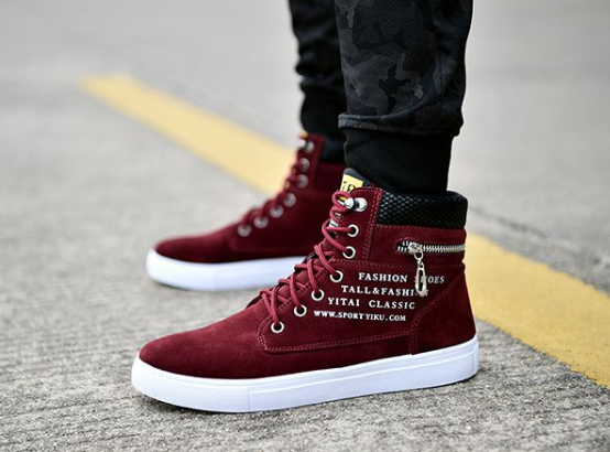 Zapatos de cadena coreanos para hombre, muy elegantes y modernos.