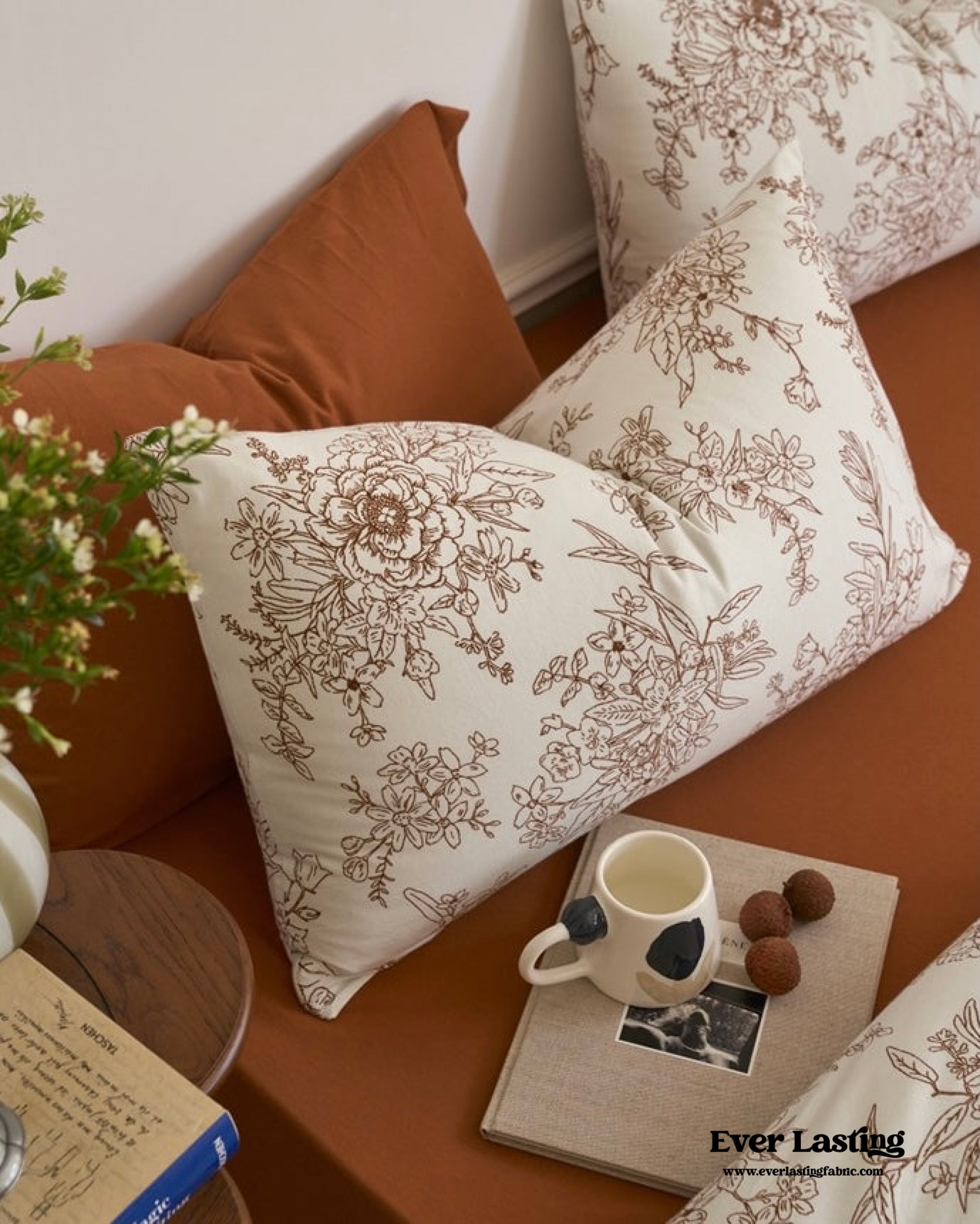 Adèle French Countryside Bedding Set - Blue