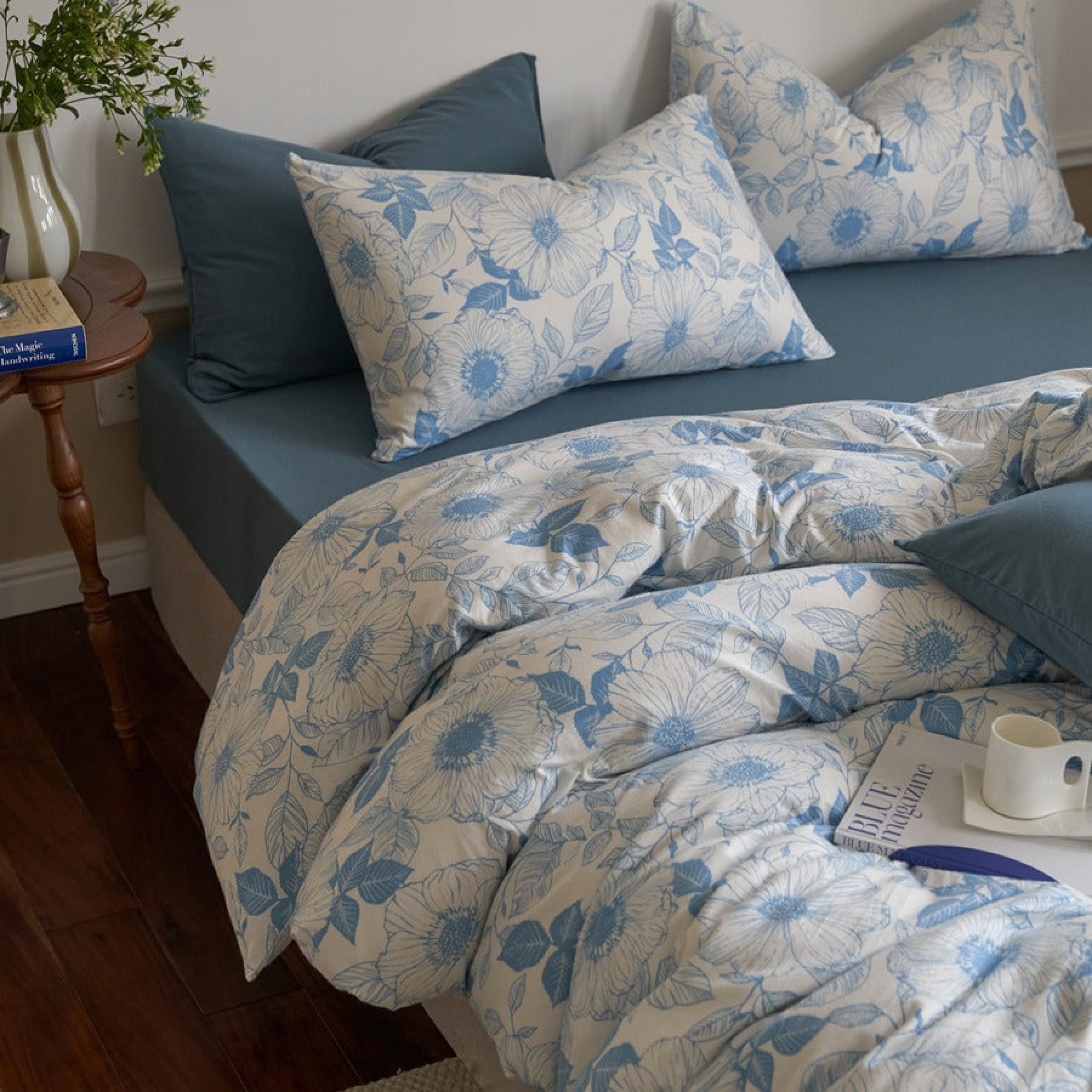 Adèle French Countryside Bedding Set - Orange