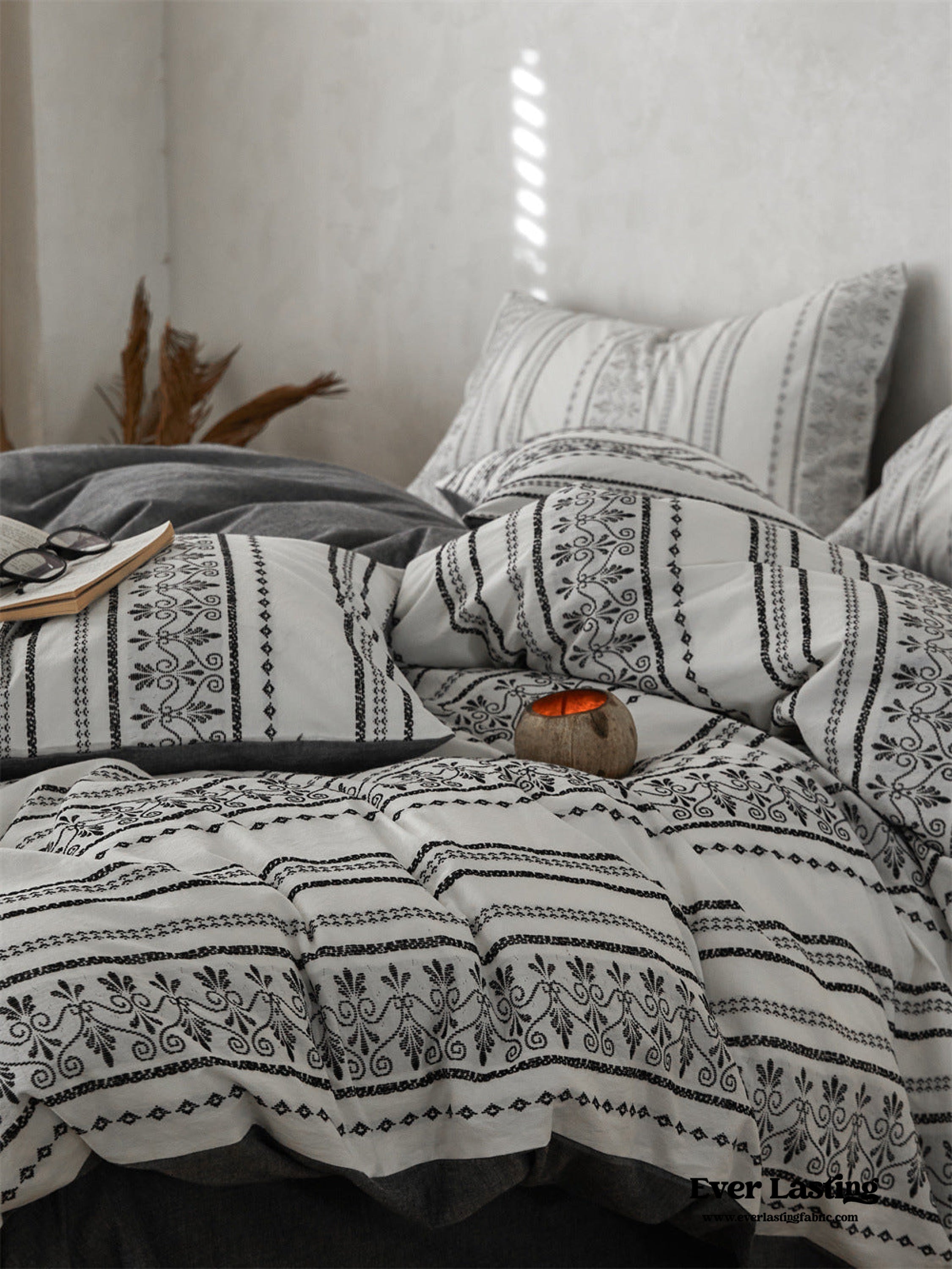 Boho Jacquard Cotton Bedding Bundle