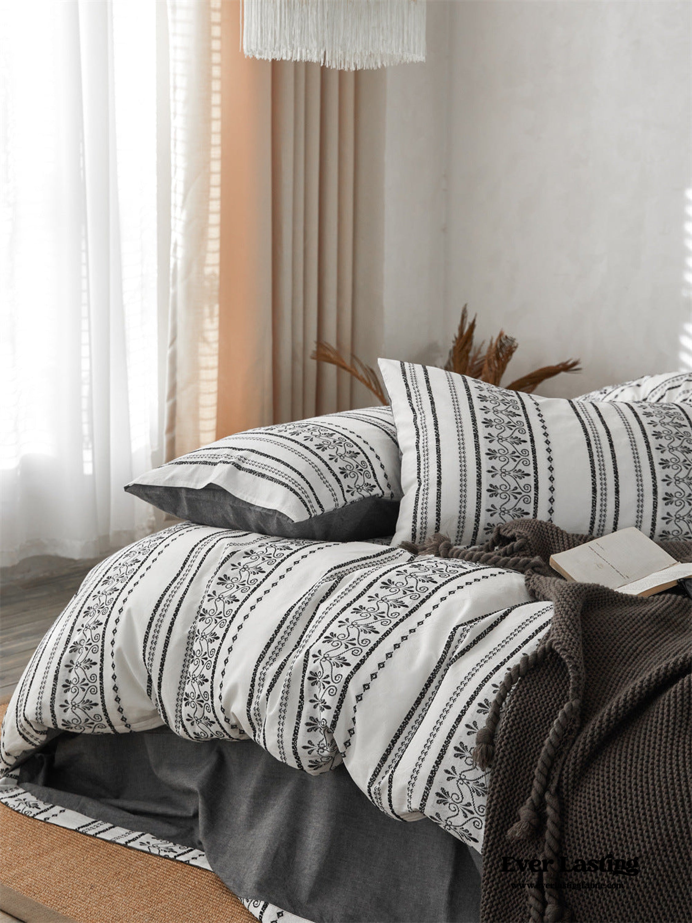Boho Jacquard Cotton Bedding Bundle
