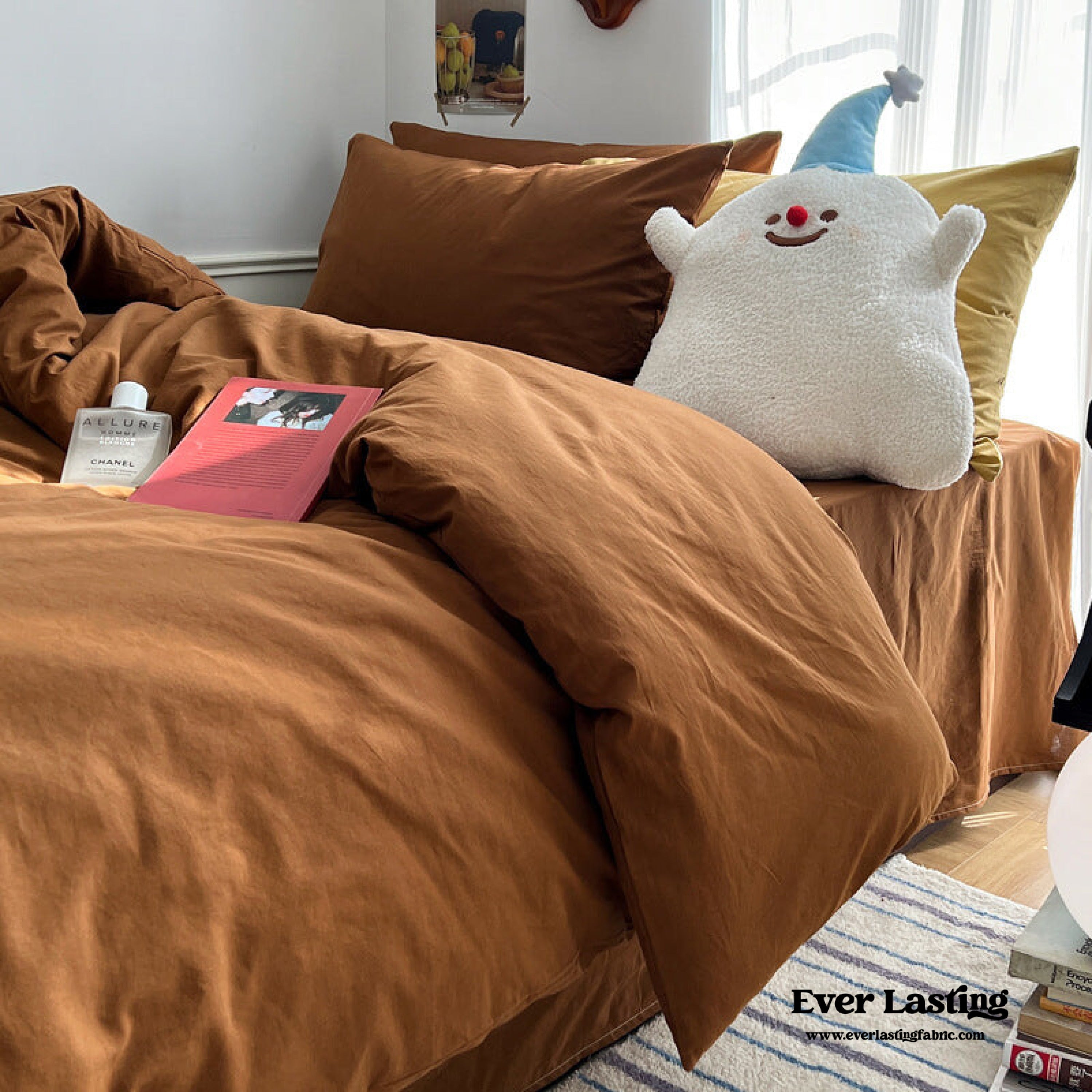 Burnt Orange Bedding Set