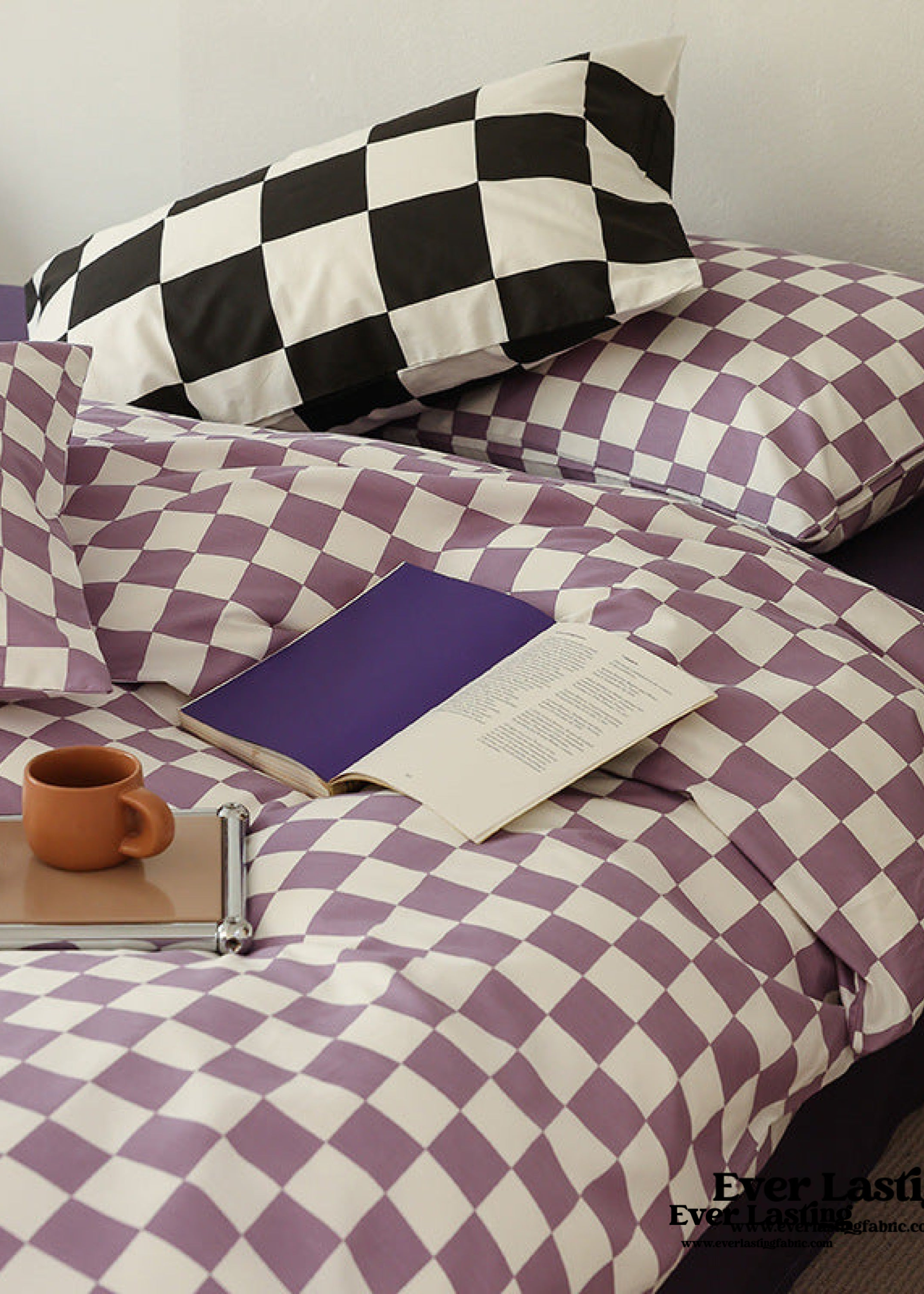 Chess Bedding Set - Brown