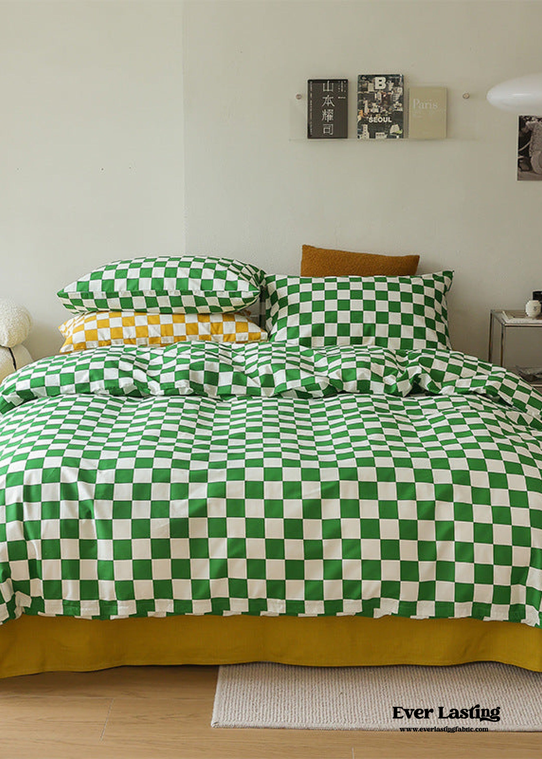 Chess Bedding Set - Brown