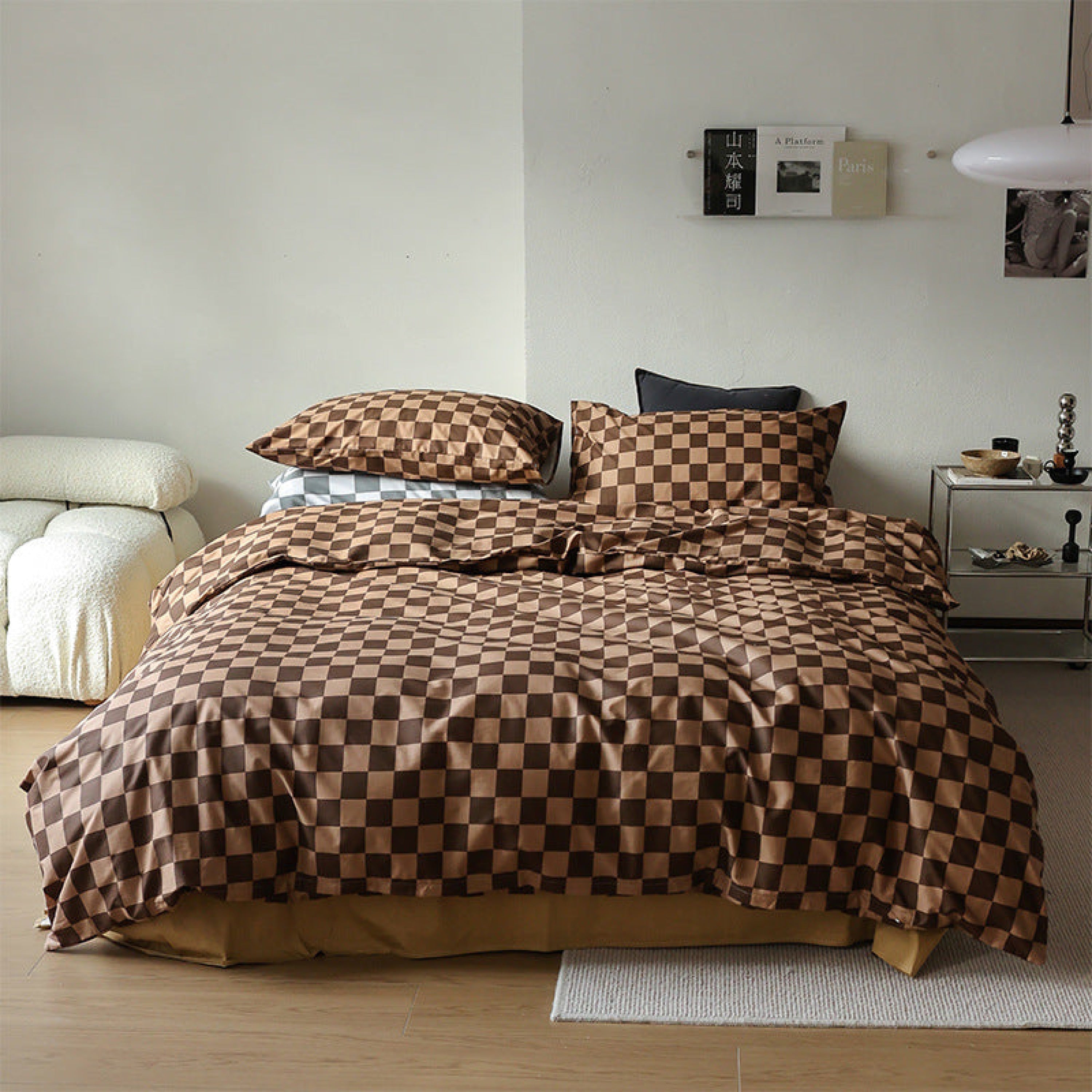 Chess Bedding Set - Green